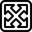 Arrow,Box,Ui,Essential,Expand icon